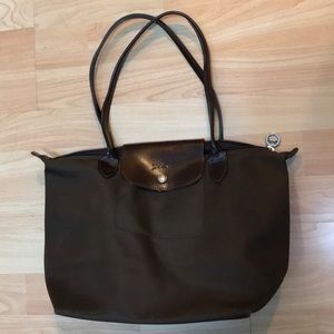 Longchamp medium shoulder bag tote.